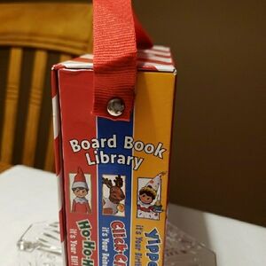 Set Of 3 HOORAY!  lt's Your First '"THE ELF ON THE SHELF" Library (Hard Cover)